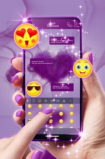 Purple Keyboard screenshot 2