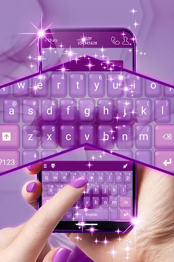 Purple Keyboard screenshot 3