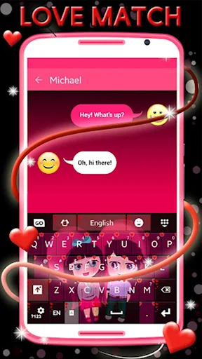 Love Keyboard Theme screenshot 4