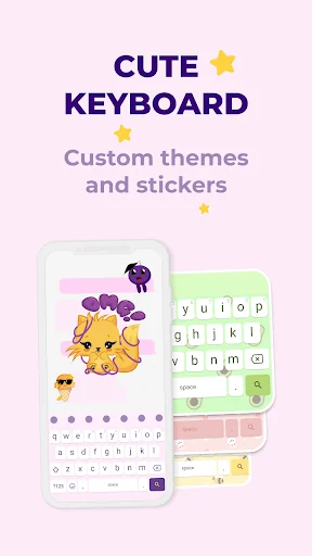 Cute Keyboard - Write with AI