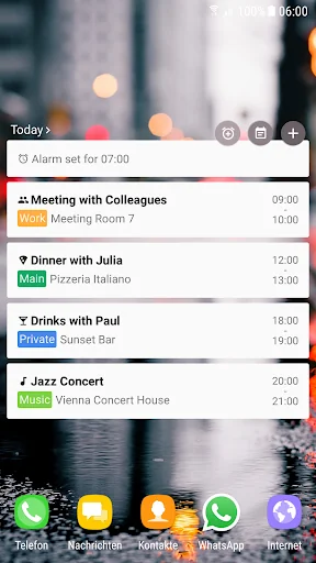 Calendar Agenda Widget (Materi screenshot 1
