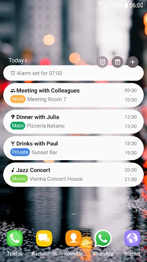 Calendar Agenda Widget (Materi screenshot 3
