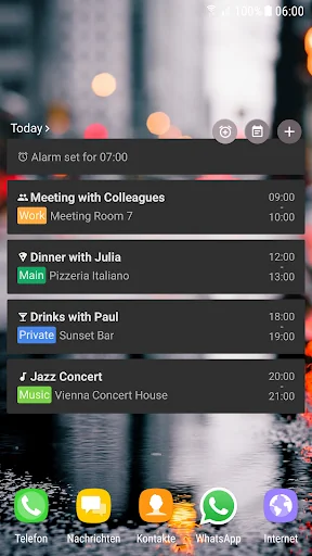 Calendar Agenda Widget (Materi screenshot 4