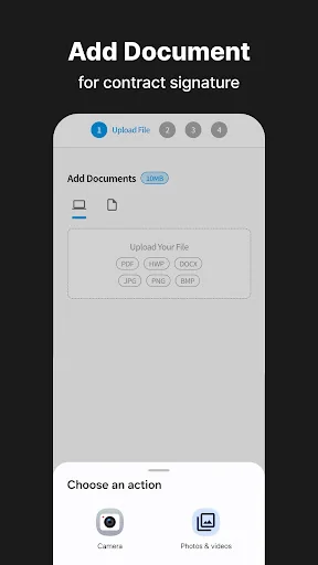 eSignon - Upload & Sign screenshot 3