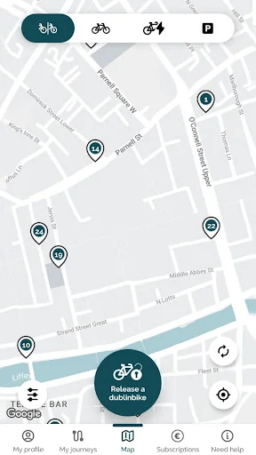 RedClick dublinbikes App screenshot 2