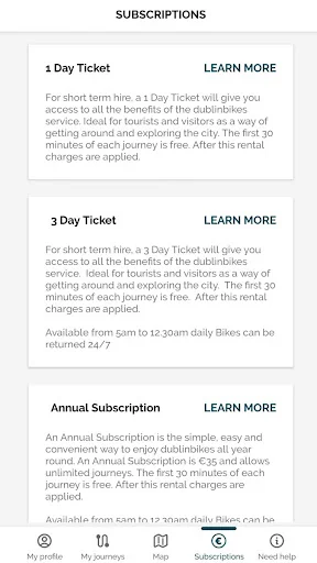 RedClick dublinbikes App screenshot 4