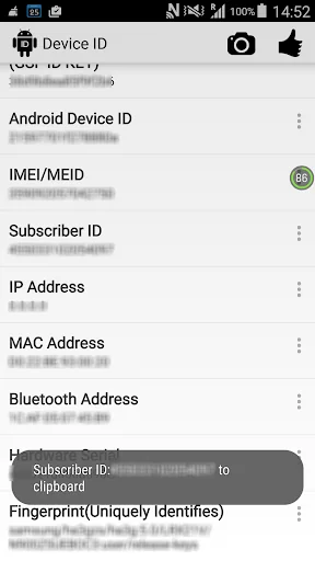 Device ID screenshot 3