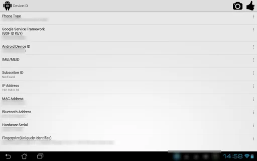 Device ID screenshot 4