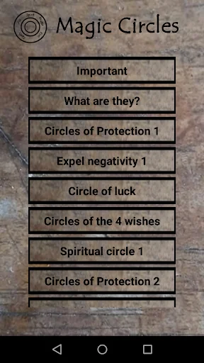 Magic Circles