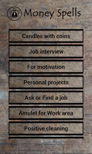 Money Spells screenshot 1