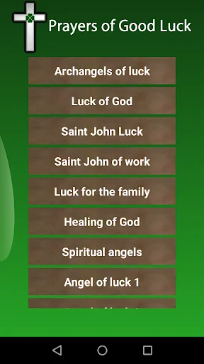 Prayers of good luck