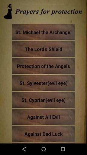 Prayers for protection
