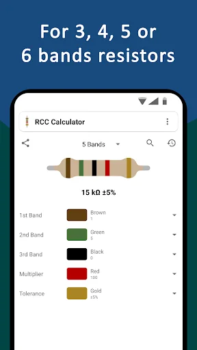 Resistor Color Code Calculator