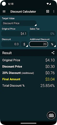 Discount Calculator
