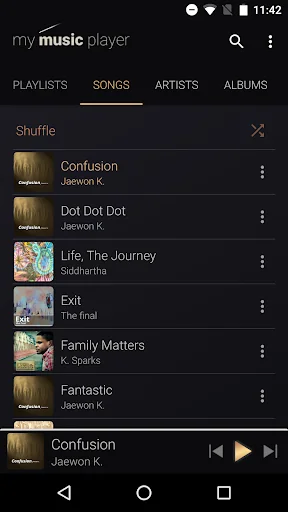 My Music Player screenshot 1