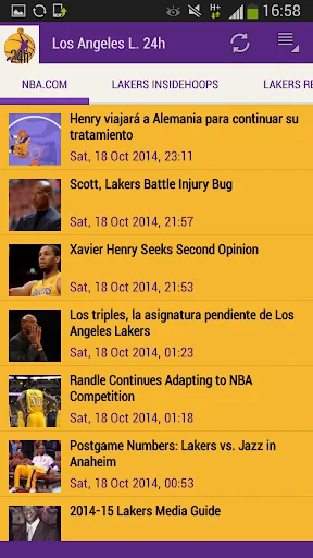 Los Angeles Basketball 24h screenshot 2