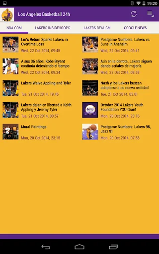 Los Angeles Basketball 24h screenshot 4