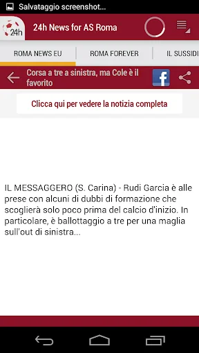 Roma 24h screenshot 3