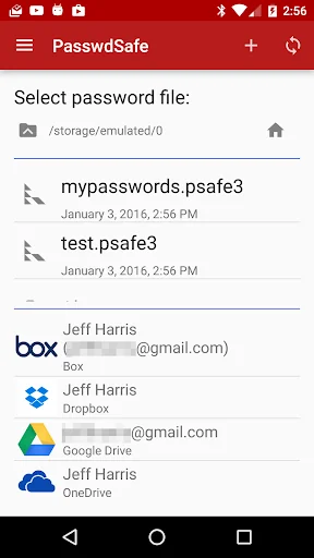 PasswdSafe - Password Safe screenshot 1
