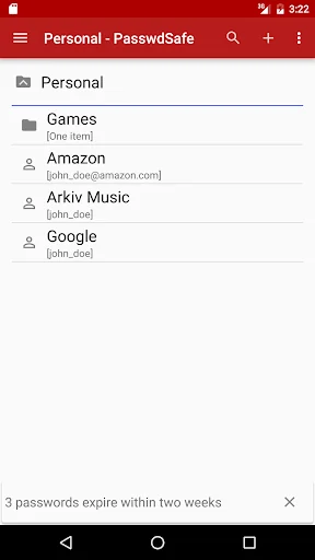 PasswdSafe - Password Safe screenshot 3