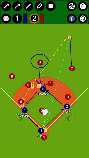 Baseball Tactic Board