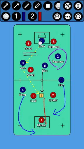 Floorball Tactic Board