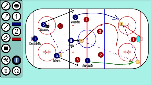 Hockey Tactic Board