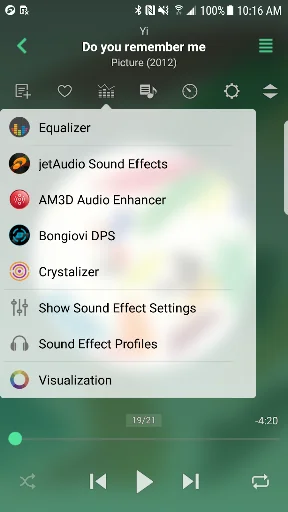 jetAudio Hi-Res Music Player screenshot 1