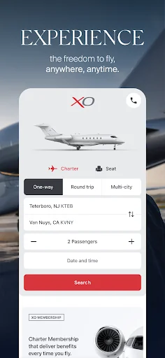 XO - Book a private jet