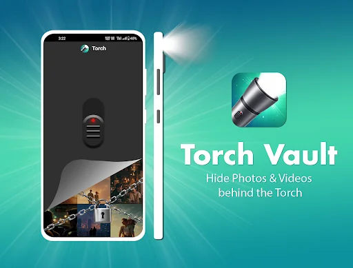 Torch Vault- Hide Photo,video screenshot 1