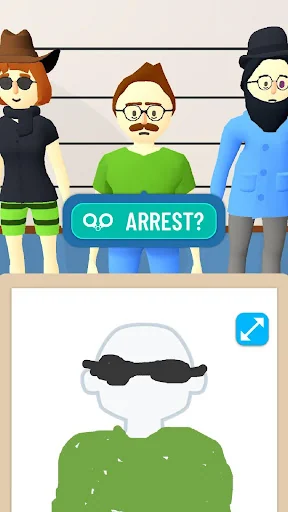 Line Up: Draw the Criminal screenshot 4