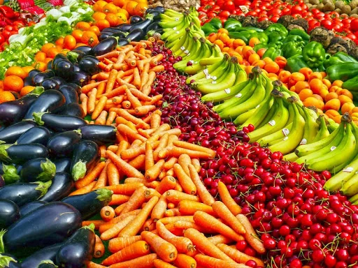 Food jigsaw puzzle