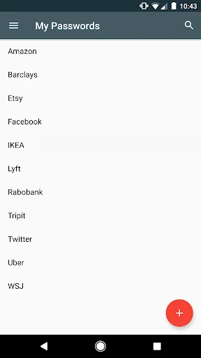 eZ Password Manager screenshot 2