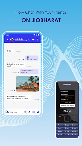 JioChat Messenger & Video Call screenshot 1