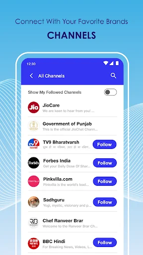 JioChat Messenger & Video Call screenshot 4