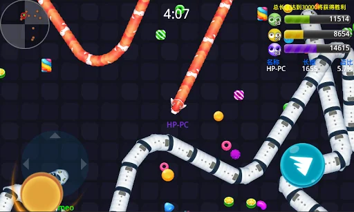 Happy greedy snake fight screenshot 2