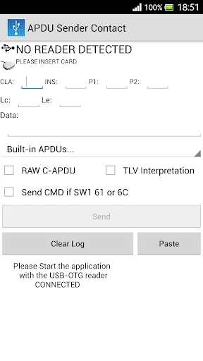 APDU Sender Contact