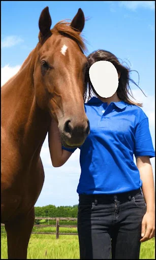 Women Horse Photo Maker