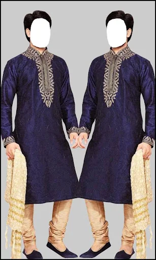 Latest Men Twin Photo Suit