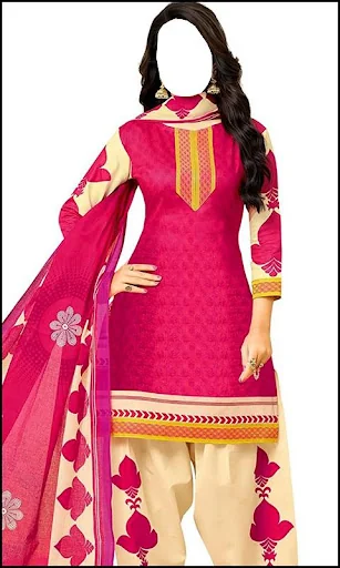 Women Patiyala Dress Photosuit