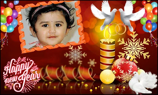 Happy Year Photo Frames