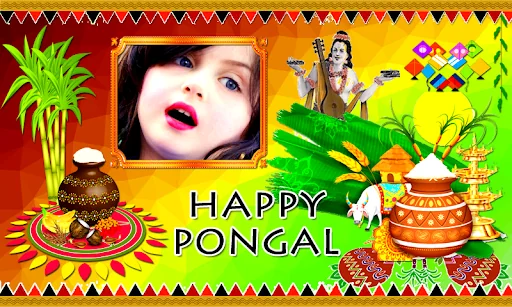 Pongal Festival Photo Frames