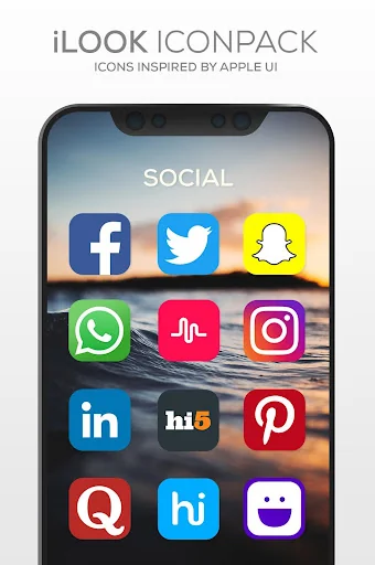 iLOOK Icon pack UX THEME screenshot 3