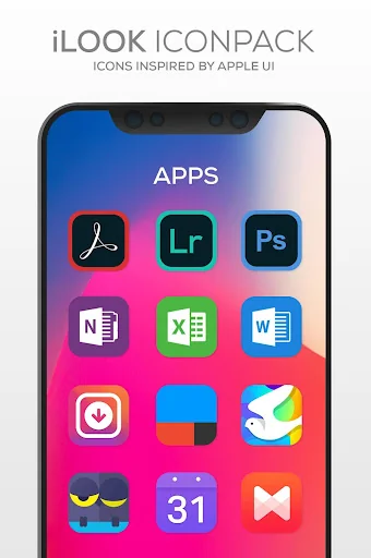 iLOOK Icon pack UX THEME screenshot 4