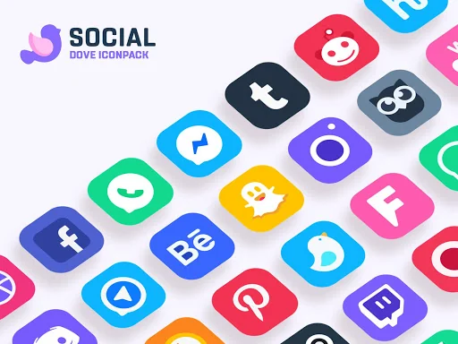 Dove Icon Pack screenshot 3