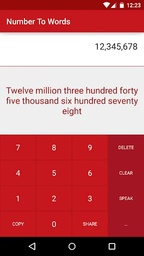 Number To Words