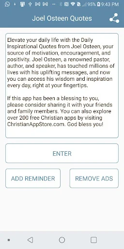 Joel Osteen Quote of the Day