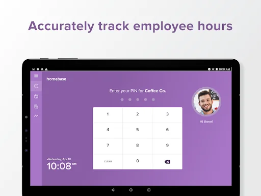 Time Clock by Homebase screenshot 1