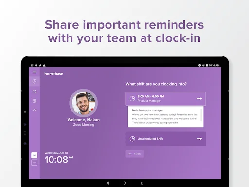 Time Clock by Homebase screenshot 2