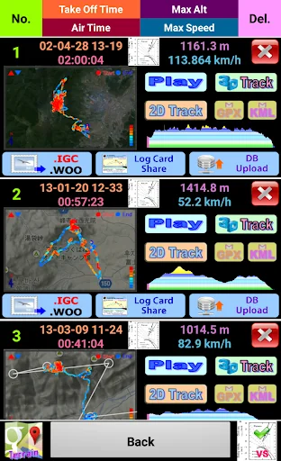 Variometer-Sky Land Tracker screenshot 3